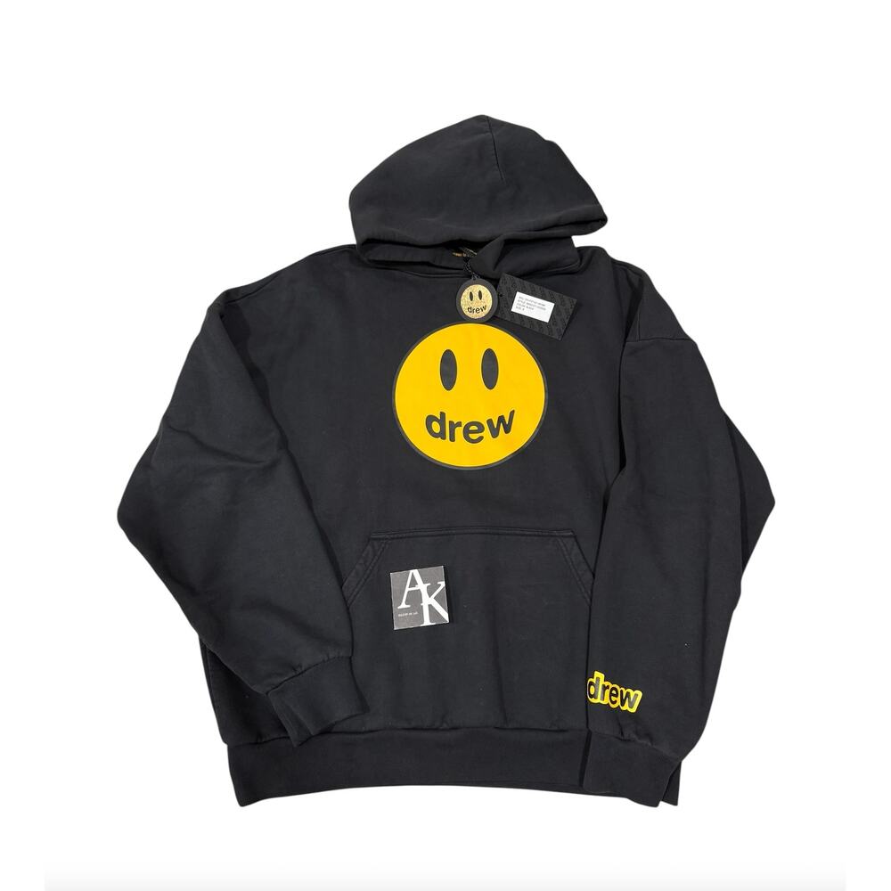 DREW House Black Oversized Mascot Hoodie Sweatshirt Small